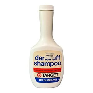 Vintage Target Dandruff‎ Shampoo 11 fl oz Bottle with Original Label